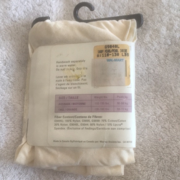 🇨🇦 MICROFIBRE LADIES TIGHTS - IVORY/PEARL - Picture 10 of 15